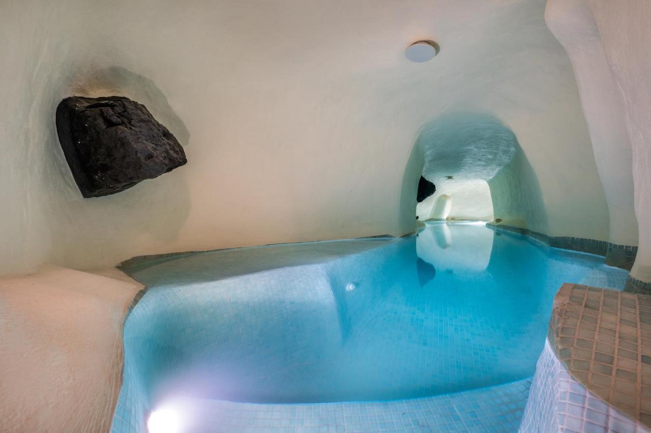 Mystagoge Retreat With Subterranean Pool/Jacuzzi Villa Vóthon Exteriör bild